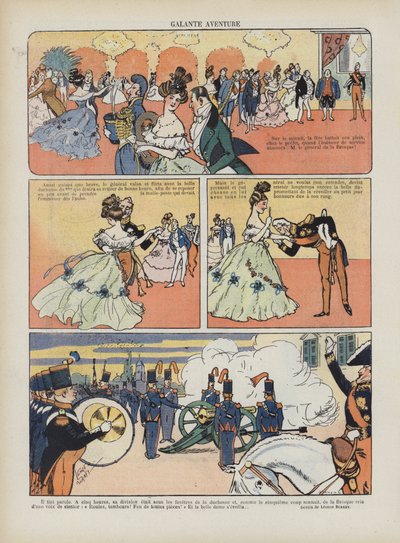 Illustratie voor Le Rire door Leonce Burret