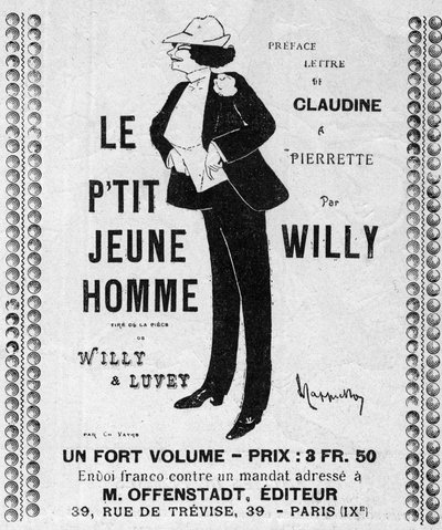 Fleece Emilie Marie Bouchu in Le Petite Jeune Homme door Leonetto Cappiello