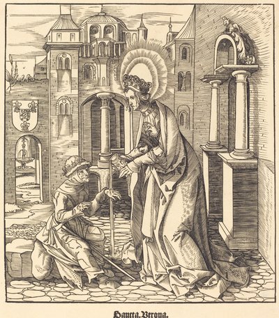 Heilige Verona door Leonhard Beck