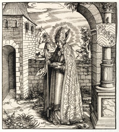 Heiligen verbonden met het Huis van Habsburg: Een algemeen verslag van de voorouders door Leonhard Beck