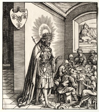 Heiligen Verbonden met het Huis van Habsburg: Een Algemeen Verslag van de Voorouders van Keizer Maximiliaan I door Leonhard Beck