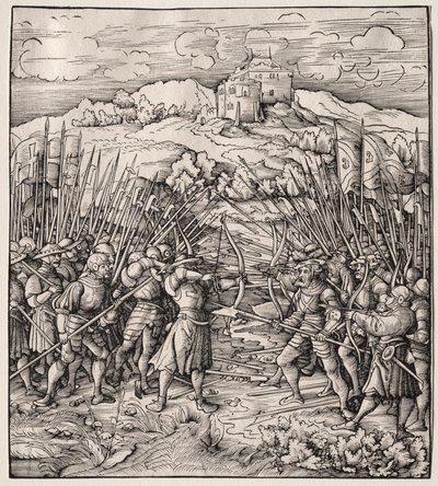 De strijd tegen de Blauwe Compagnie, 1512-1518 door Leonhard Beck