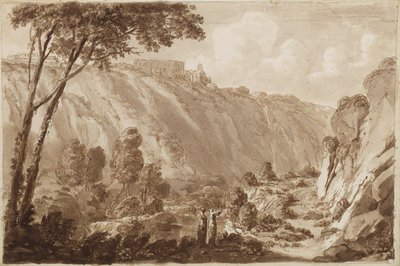 Uitzicht op de Villa Maecenas door Leopold Blonder