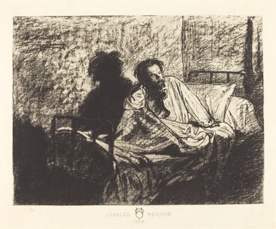 Charles Meryon door Leopold Flameng