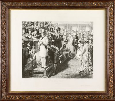 De Weg naar de Ondergang: Ascot door Leopold Flameng
