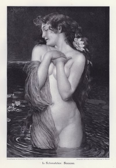 Waterlelie door Leopold Schmutzler