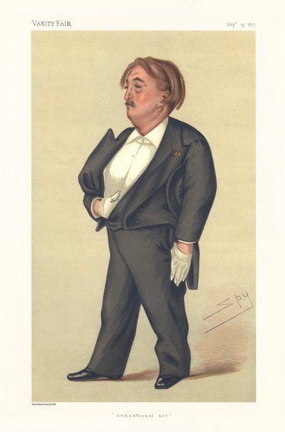 Paul Gustave Doré - portret door Leslie Matthew (1851 1922) Ward