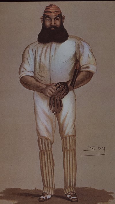 Cricketheld W.G. Grace, karikatuur voor Vanity Fair door Leslie Matthew Ward
