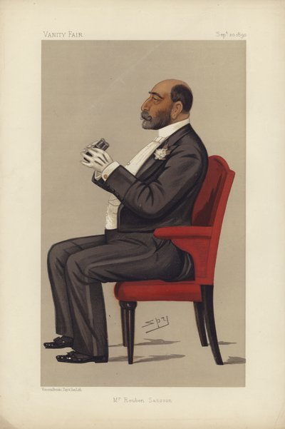 Mr Reuben Sassoon door Leslie Matthew Ward