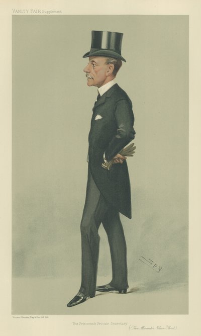 Alexander Nelson Hood door Leslie Matthew Ward