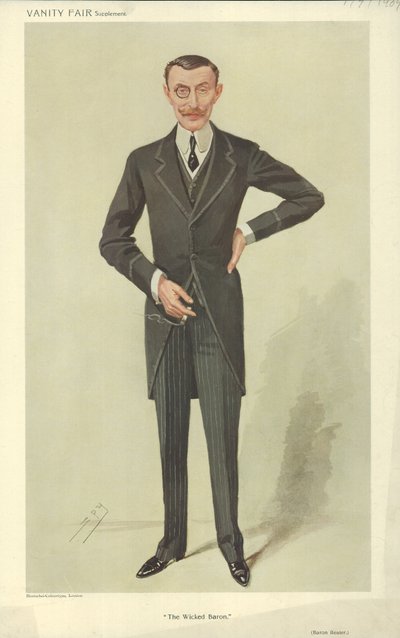 Baron George de Reuter door Leslie Matthew Ward