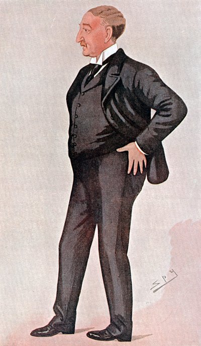 Cecil Rhodes, in Groot-Brittannië geboren Zuid-Afrikaan, financier, staatsman en imperiumbouwer, 1891 door Leslie Matthew Ward