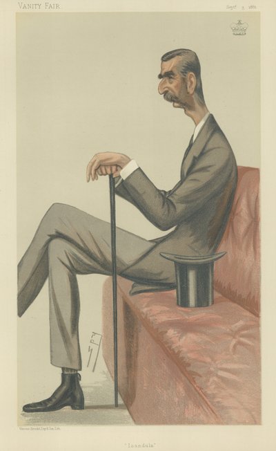 Generaal Lord Chelmsford door Leslie Matthew Ward
