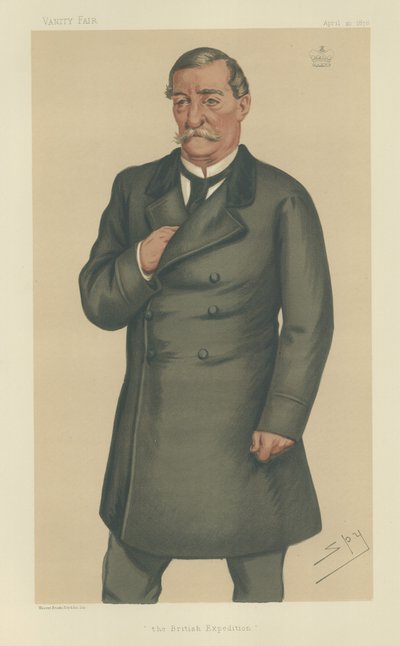 Generaal Lord Napier van Magdala door Leslie Matthew Ward