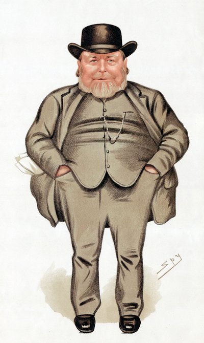 Joseph Arch 1826-1919, Engelse landarbeider, vakbondsman en politicus, 1886 door Leslie Matthew Ward