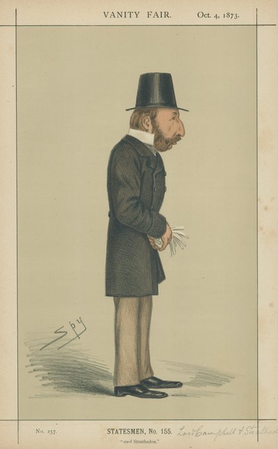 Lord Campbell en Stathenden door Leslie Matthew Ward
