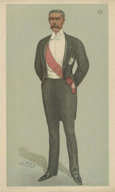 Lord Kitchener van Khartoum door Leslie Matthew Ward