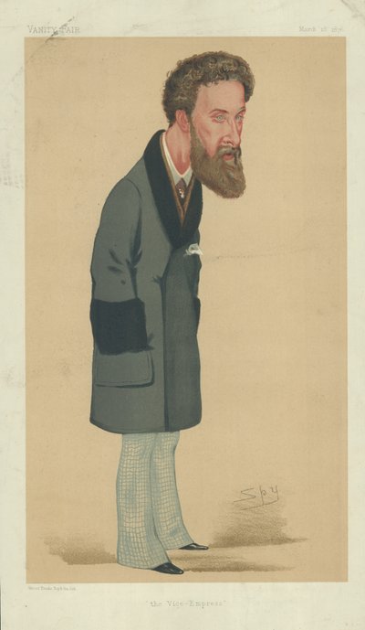 Lord Lytton door Leslie Matthew Ward