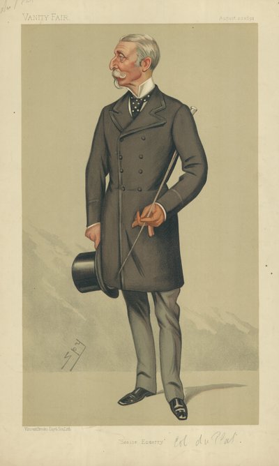 Generaal-majoor Charles Taylor Du Plat door Leslie Matthew Ward