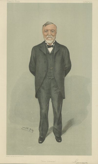 Mr Andrew Carnegie door Leslie Matthew Ward