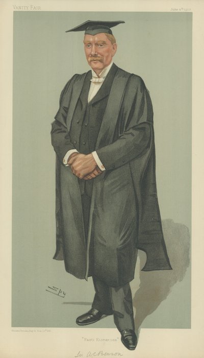 De Heer Arthur Christopher Benson door Leslie Matthew Ward