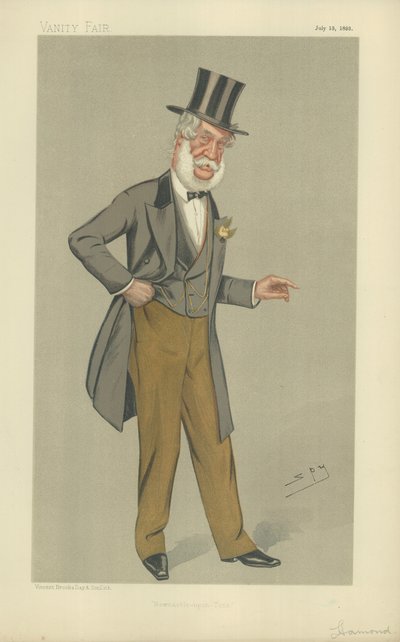 Mr. Charles Frederick Hamond door Leslie Matthew Ward