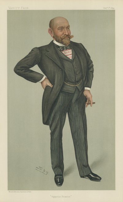 Mr Ernest Cassel door Leslie Matthew Ward