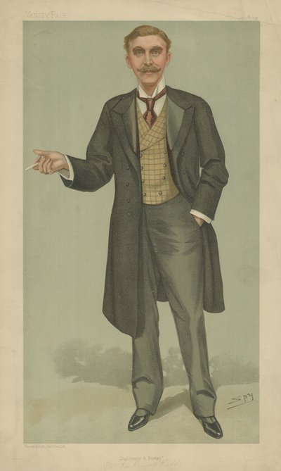 De heer James Rennell Rodd door Leslie Matthew Ward