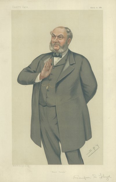 De Heer Sampson Samuel Lloyd door Leslie Matthew Ward
