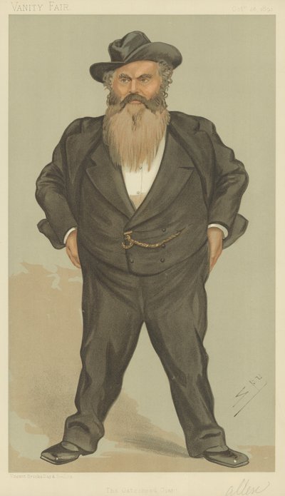 De heer William Allan door Leslie Matthew Ward