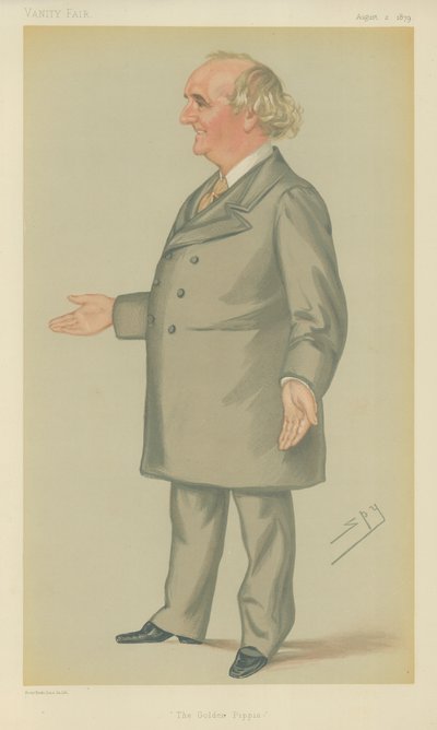 Mr William Cunliffe Brooks door Leslie Matthew Ward