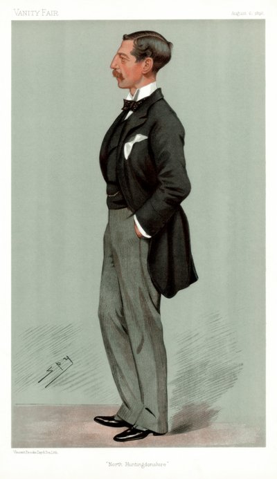 North Huntingdonshire, Ailwyn Fellowes, Britse politicus door Leslie Matthew Ward