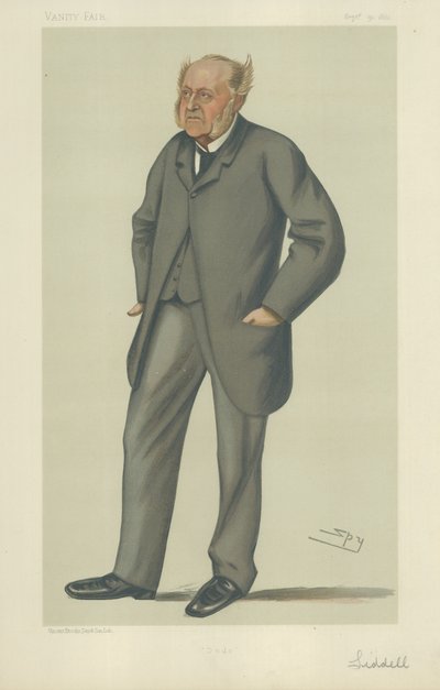 De Eerwaarde Sir Adolphus Frederick Octavius Liddell door Leslie Matthew Ward