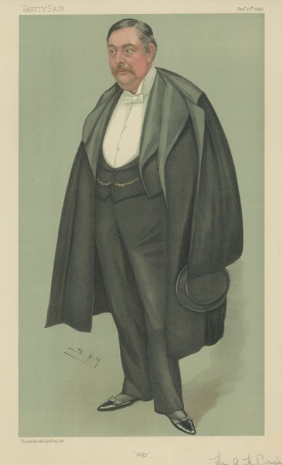 De Eerwaarde Algernon Henry Bourke door Leslie Matthew Ward