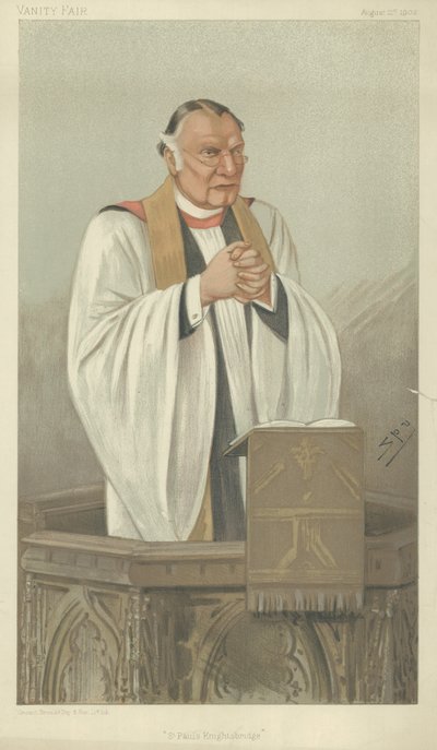 De Eerwaarde H Montagu Villiers door Leslie Matthew Ward