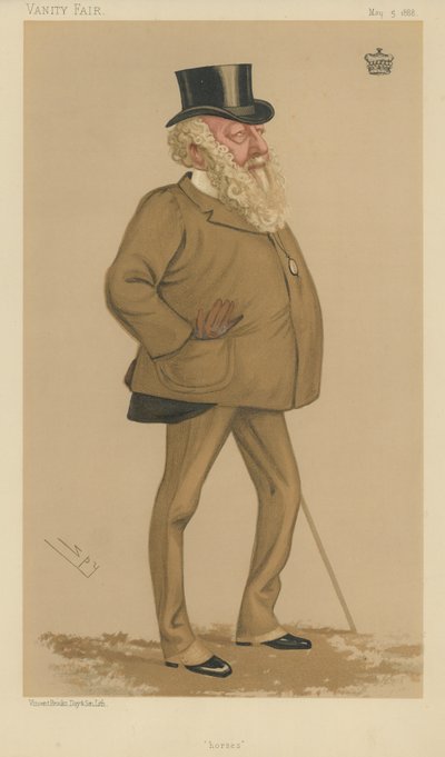 De burggraaf Combermere door Leslie Matthew Ward