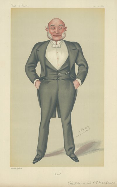 Vice-admiraal Sir Reginald John Macdonald door Leslie Matthew Ward