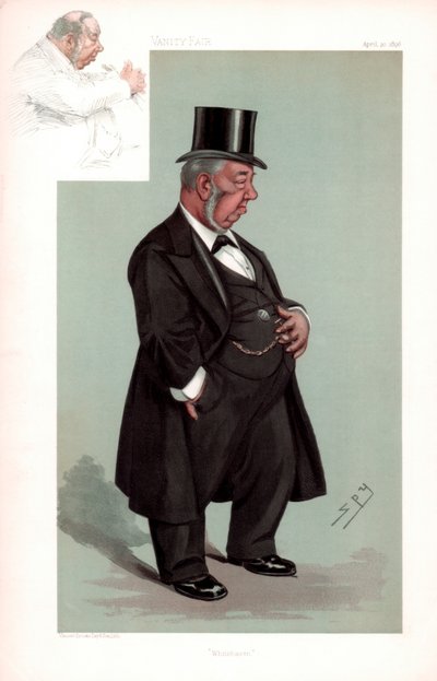 Whitehaven, Augustus Helder, Britse politicus, 1896 door Leslie Matthew Ward