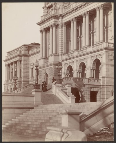 Toegangspaviljoen Congresbibliotheek door Levin C. Hardy