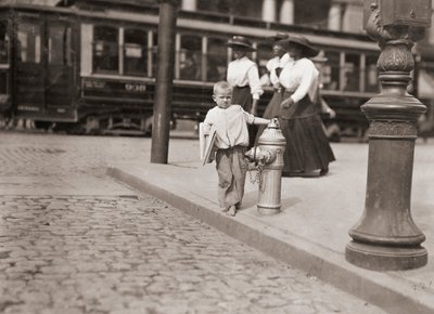 Onbekend beeld door Lewis Wickes Hine