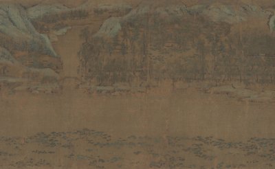 Vissershut bij de berg Xisai, ca. 1170 door Li Jie