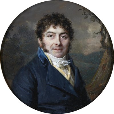 Portret van Marc-Antonie Désaugiers (1772-1827) door Lié Louis Périn-Salbreux