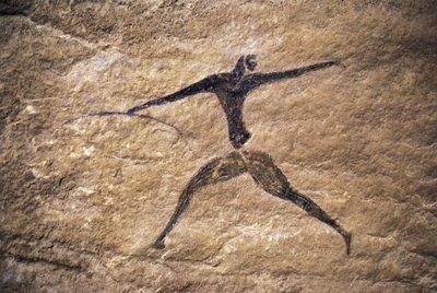 Boogschutter, rotschildering, Tassili n