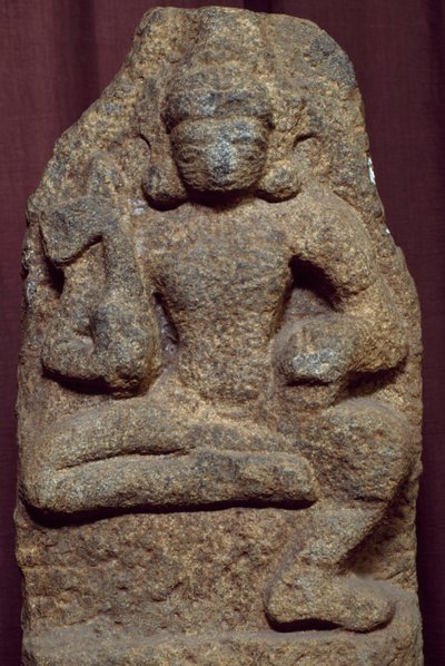 Detail van reliëf dat Boeddha afbeeldt, Colombo, Sri Lanka door Unbekannt Unbekannt