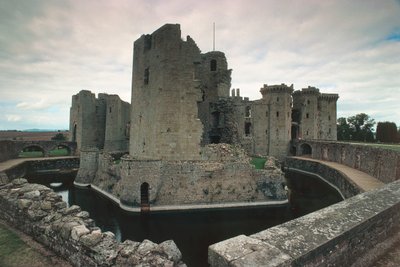 Raglan Castle, Monmouthshire, Zuid-Wales, VK door Unbekannt Unbekannt