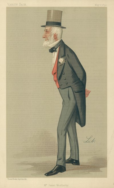 Mr James Weatherby door Liborio Prosperi