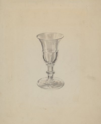 Glas, ca. 1936 door Lillian Causey