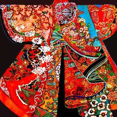 Kimono, 2014 door linda arthurs