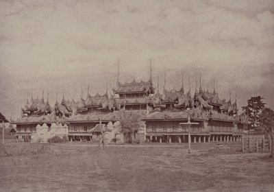 Amerapoora: Magwe Wundouk Kyoung door Linnaeus Tripe