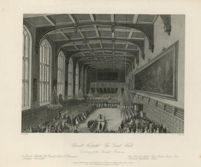 Toespraak van de jaarlijkse redevoeringen in de Grote Zaal door Llewellyn Jewitt